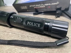Kentucky Tactical STUN GUN Electric TYPE 288 LED LASER Police Style Self Defense
