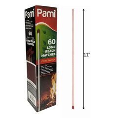 11″ Long Wooden Matches: 40CT