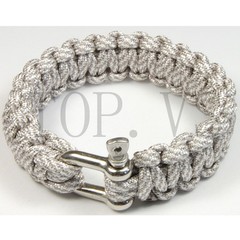 Paracord 550 Bracelets Buckle Camping Survival Gear Tool Camping Metal shackle D
