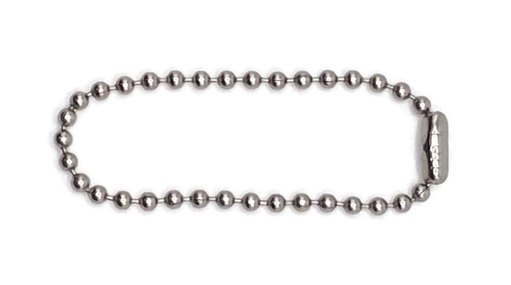 Original 4.5″ Dog Tag Chain – US Military Issue P51 Can Opener