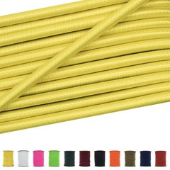 Paracord Planet 3/16″ x 25 ft Yellow Shock Cord