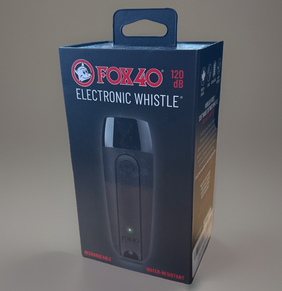 Fox 40 120dB Electronic Whistle Rechargeable With Lanyard