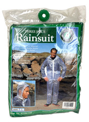 Vintage Academy Broadway Three Piece Rain Suit Waterproof Size X-Large