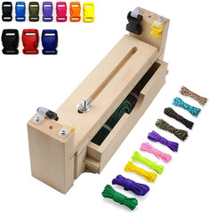 Afantti Bracelet Maker Making Kit Paracord Jig Tool with | 10 Paracord | for Bra