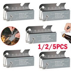 1/2/5PCS Magnesium Block Flint Fire Starter Emergency Survival Camping Lighter