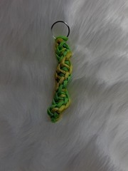 550 Paracord Keychain ID Lanyard Knife Multitool USA DNA Spiral