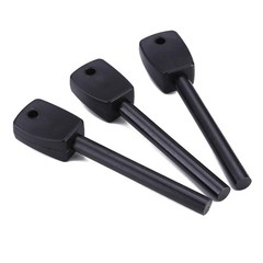 3 PCS Tactical Ferro ( Ferrocerium ) Rods, Bushcraft Flint Fire Starter with …