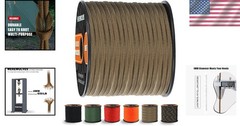 100′ & 200′ Heavy-Duty Paracord with 650lb Strength – Fray-Resistant Crafting