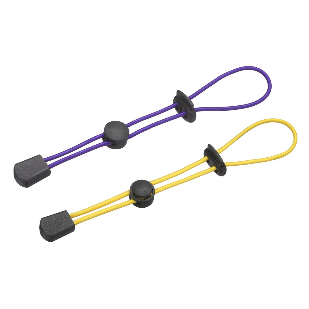 Climbing Stick Holder, Backpack Hiking Pole Ropes 8 Inch & 2 Pcs & Yellow/Purple