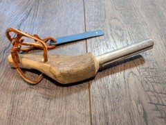 Alaska Antler Art Fire Starter Kit Camping / Bushcraft /Hunting