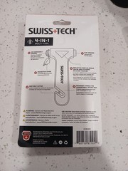 SWISS+TECH 4 in 1 Hammer Automobile Emergency Tool Brand New