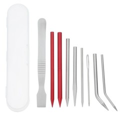 Knitting Needle Set Hosiery Loom Needles Lace Weaving Travel Work Hand Sewing