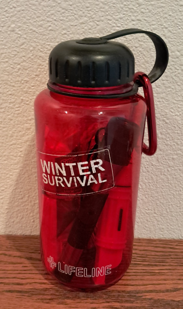 Lifeline Weather Resistant Winter Snow Survival Kit