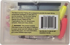 Basic Survival Fishing Kit – Lightweight & Portable 15-Piece Fishing Essentials