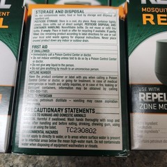 Repel Realm Zone Mosquito Repellent Refills- Refill 6 Pack Bundle Lot