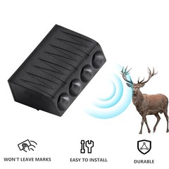 Deer Whistles for Vehicles – 4-Horn Design, Waterproof & High-Frequency 10 Pack