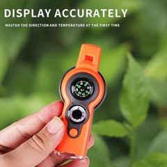 Emergency Survival Function Whistle, Outdoor Multifunctional Tool Safety