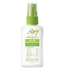 Babyganics Natural Insect Repellent Deet Free Plant and Essential Oils 6 fl Oz