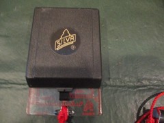 Silva Ranger Type 15 Compass w/ Leather Case/Pouch & Lanyard