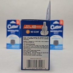 Cutter Mosquito Repellent 40-Hour Refill For Eclipse Zone Mosquito Lot Of 5
