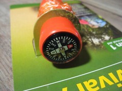 Coghlan’s 5 in 1 Survival Aid – Waterproof Box, Flint, Whistle, Luminous Compass