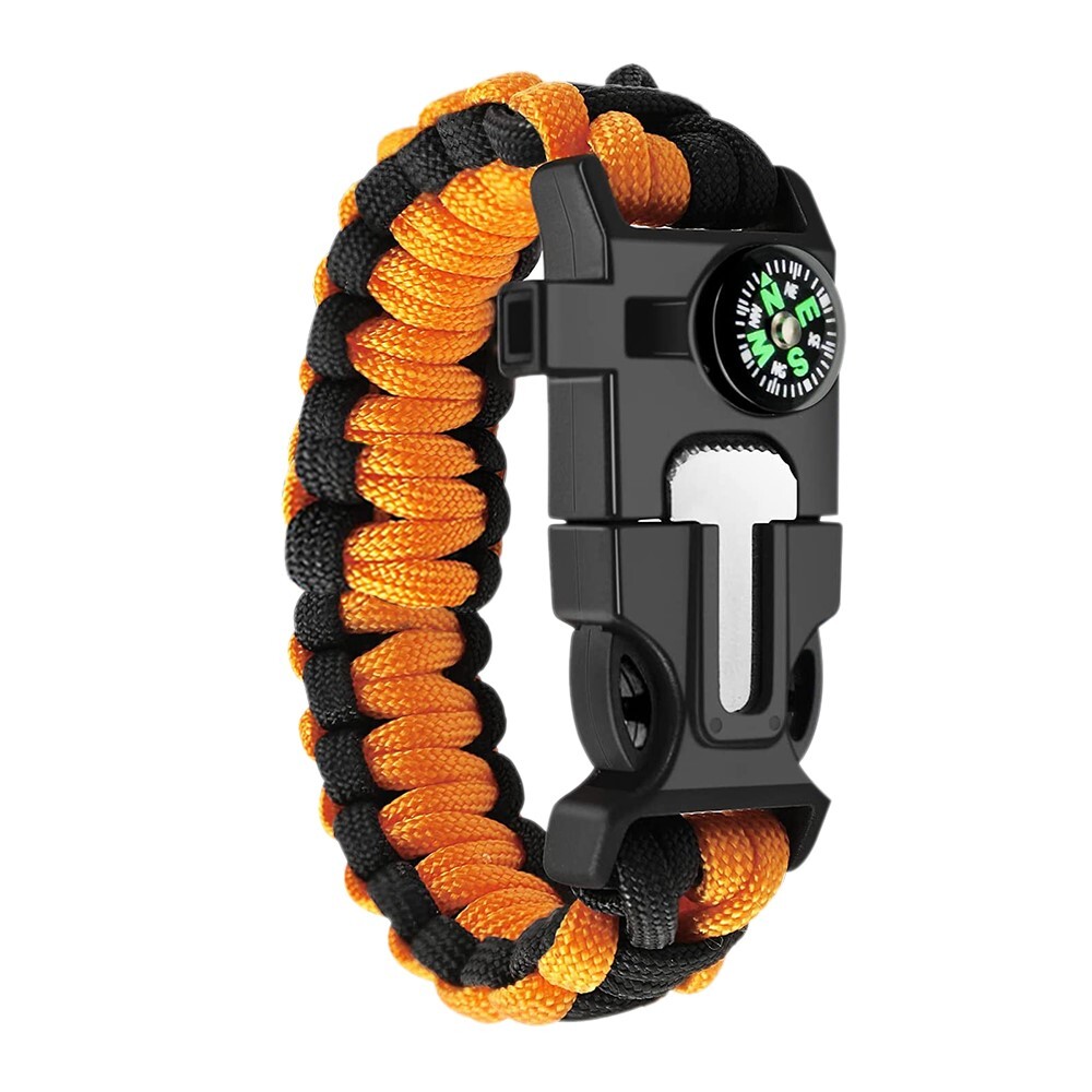 High Quality Rope Wristband Survival Bracelet Homme Handmade Braided Jewelry Men
