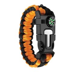 High Quality Rope Wristband Survival Bracelet Homme Handmade Braided Jewelry Men