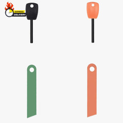 2 Pack Outdoors Mini Magnesium Rod Ferro Rods Emergency Survival Fire Starter Ki