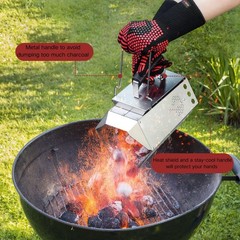 Charcoal Chimney Starter BBQ Chimney Starter for Charcoal Grill and Barbecues…