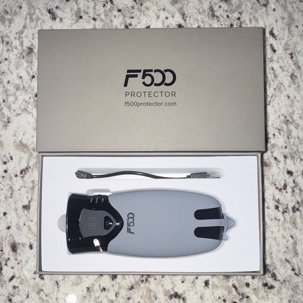 F500 Protector Personal Safety Alarm GPS Tracker SOS Device USB Rechargeable