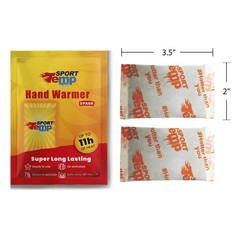 Hand Warmers (45 Pairs) – Up to 11 Hours of Heat, Super Long 45 Pairs, white