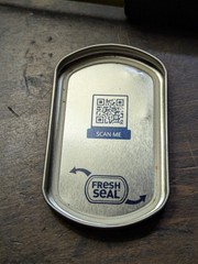 EMPTY Camel Mint/Frost Snus Tin Set (2) Crafts/Survival/Fishing Storage 3″