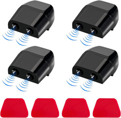 4 PCS Deer Whistles for Cars, Avoid Collisions Deer Warning Whistle with Adhesiv