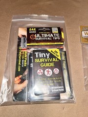 Survival Guide Kit 3pcs. All New.