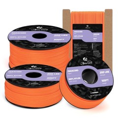2mm Paracord 100ft Nylon Rope 3 Strands Type I Cord for DIY, Camping, Outdoor…