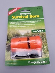 Coghlan’s Emergency Survival Horn Animal Alert for Hiking Camping Rescue Whistle