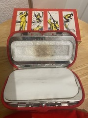 VINTAGE DORFMAN-PACIFIC CO HANDWARMER & BOXED FUEL STICKS NICE!
