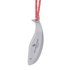 Boundless Voyage Titanium Survival Whistle Compact Emergency Safety Whistle Rust