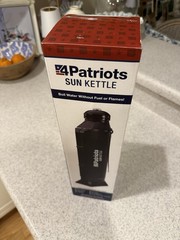 4Patriots Sun Kettle Solar Water Heater Camping Survival Prepper