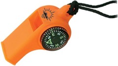 Sun Company TripleWhistle – 3-in-1 Survival Whistle | Compass, Dial