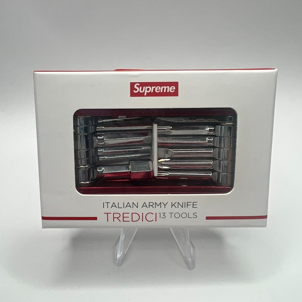Supreme TREDICI Italian Army Knife 13 Tools – BNIB RARE