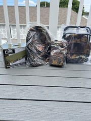 Camouflage Camp Set. Set of 7. Brand new in original packaging