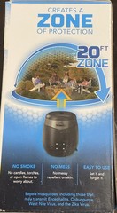 Thermacell E90 Mosquito Repellent Pack Includes 40 Hr Refill- Black NEW