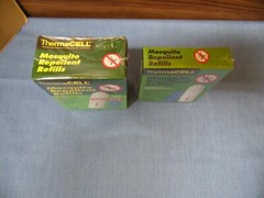 Lot of 5 Cartridges 15 Mats THERMACELL MOSQUITO REPELLENT 12 HOUR REFILL KIT