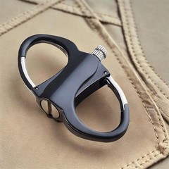 2 in 1 Portable Multitool Permanent Match Lighter Striker Fire Starter Survival