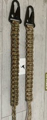 Sparrow’s 2 Pcs Tactical EDC Tether – Cobra Weave 550 Custom Colors Available
