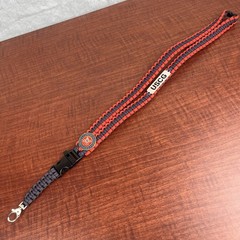 550 Paracord Neck Lanyard Keychain US Coast Guard 22” Whistle Buckle Release