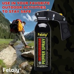 Feloiy Bear Spray 16oz Powerful Stream Strongest Legal Formula