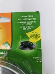 Title: OFF! Backyard Mosquito Coil Portable Repellent w/ Container 3 Coils