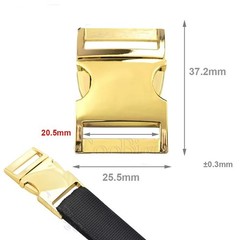 Metal 10mm 15mm 20mm 25mm Side Release Buckle Clasp for Paracord Bracelet